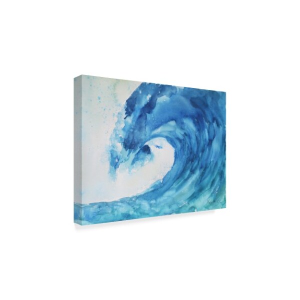 Marietta Cohen Art And Design 'Wave Nautical 1' Canvas Art,35x47